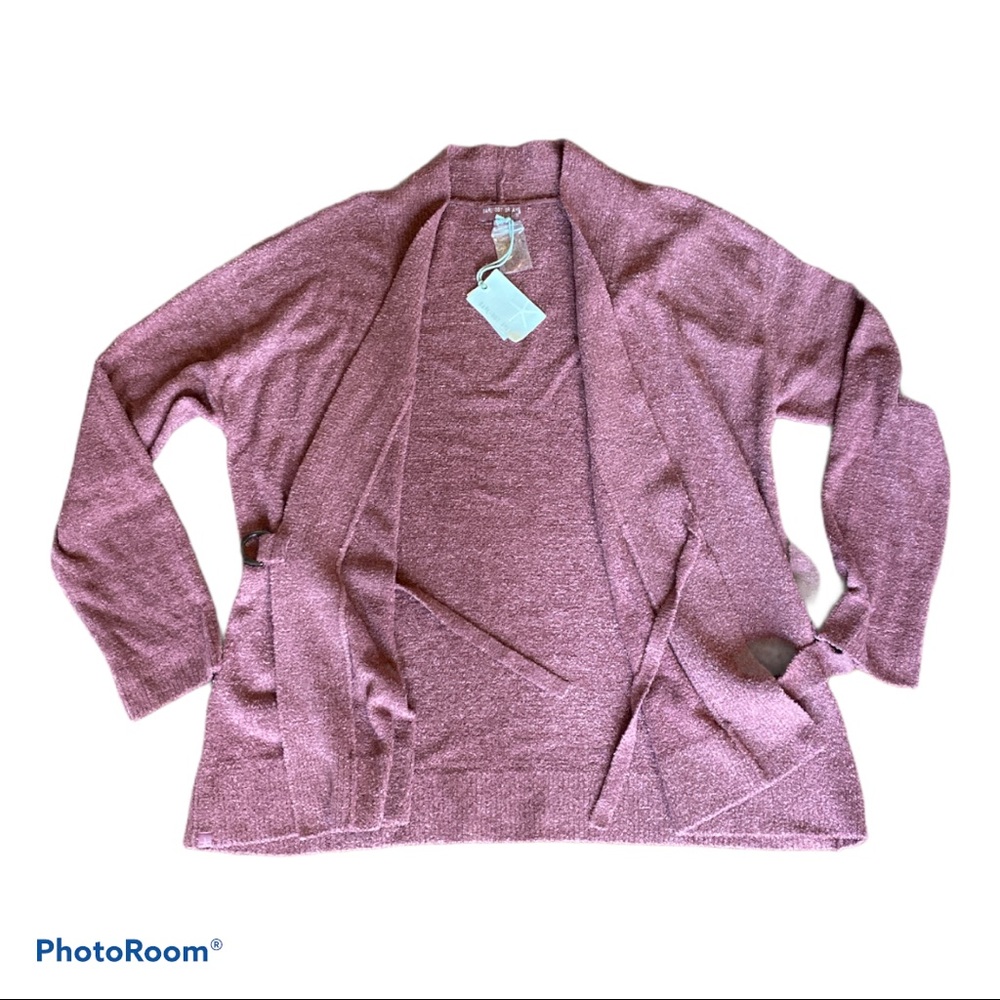 Barefoot Dreams CozyChic Lite Side Tie Cardigan
